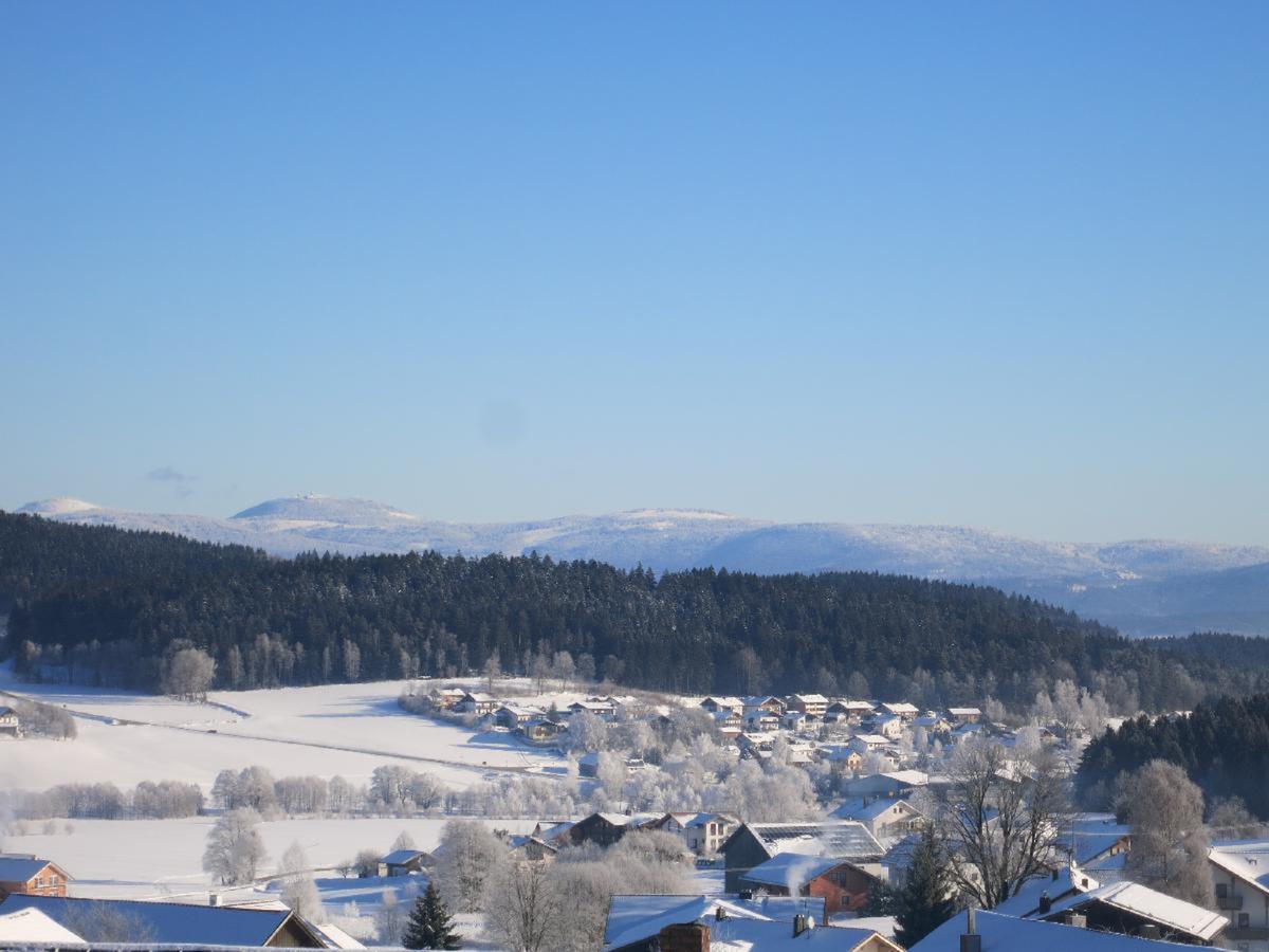 Hotel Hirschenstein Achslach エクステリア 写真